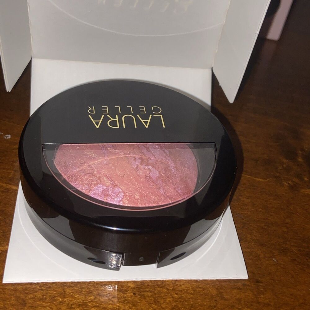 Laura Geller Baked Blush-n-Brighten Marbleized Blush Baked Powder 0.16 oz - Picture 4 of 4